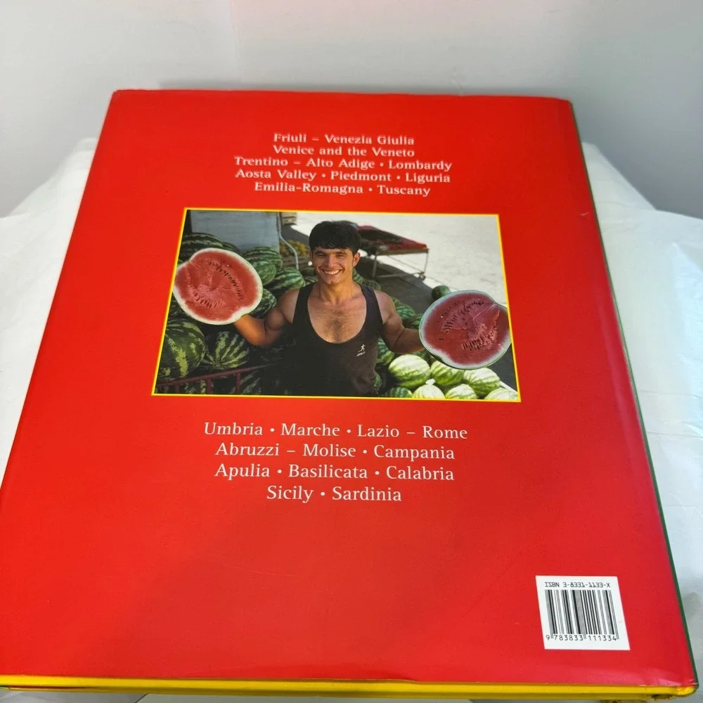 Culinaria Italy: Italian Specialties Hardback Large Book Pasta Pesto Passion